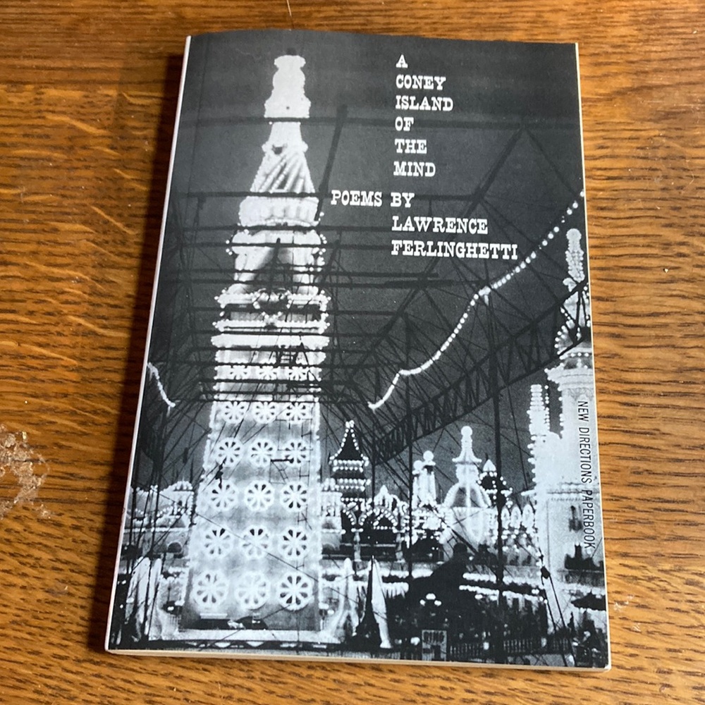“Coney Island of the mind” poetry book